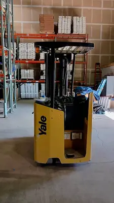 Used 2013 YALE ESC040 3-Wheel Stand up Electric Counterbalance Forklifts Texas US | TB Forklifts #1274896