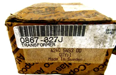 NEW ATLAS COPCO 0867-327J TRANSFORMER 4240-5453-00 0867327J
