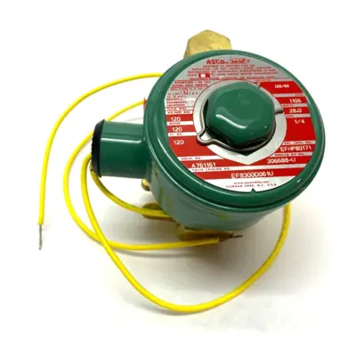 USED ASCO RED HAT SOLENOID VALVE 3-WAY