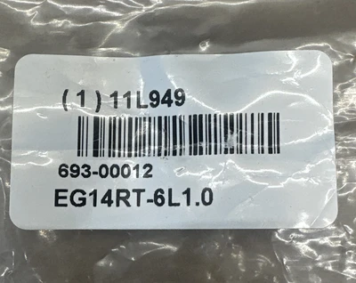 NEW NO BOX VNE Corp EG14RT-6L1.0 Stainless Steel Fitting 1” 693-00012 + WARRANTY