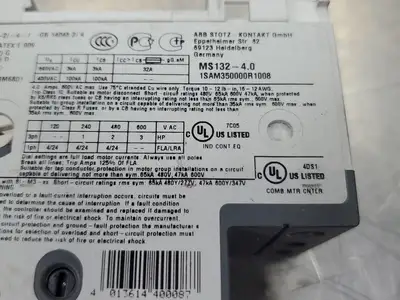USED ABB MS132-4 .0