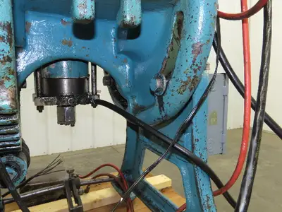 L&J No 3 Mechanical OBI Punch Press 22 Ton 1-3/8" Stroke 63/4" Throat 2Hp 3Ph