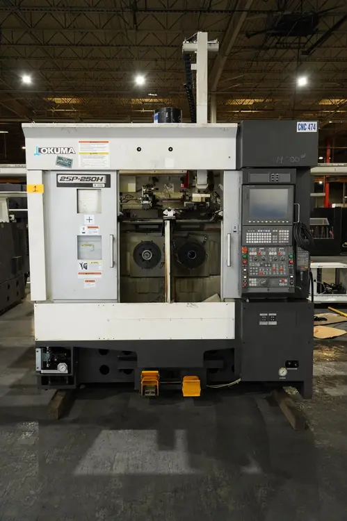 Used 2017 OKUMA 2SP-250H CNC Lathes Illinois US | Revelation Machinery #402368
