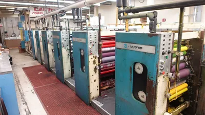 HARRIS Harris M110 (6) Unit Heatset Web Press — 17.75" Cutoff Commercial Web Offset | Machinery Solutions Group, Inc. (1)