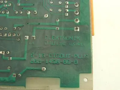 USED ELEKTRONIK E-16-DIGOUT-PLUS 262-1456-85-B