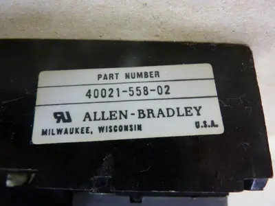 USED ALLEN BRADLEY 40021-558-02
