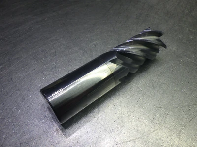 Monster 1" 5 Flute Carbide CR REG Endmill 1" Shank .03" R 295-021001B (LOC585)