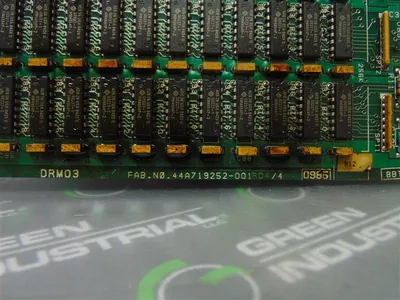 General Electric DRM03 CNC D-RAM Board 44A719326-G01 44A719252-001R04/4 Used