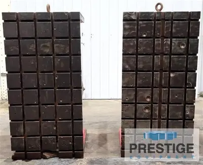 72" x 36" x 43.5" T-Slotted Angle Plates, Qty 2