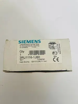 SIEMENS SIRIUS OVERLOAD RELAY 3RU1116-1JB0 7-10A 600VAC #K-1189