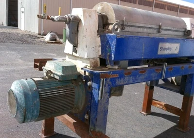 Sharples DS-308 Super-D-Canter centrifuge, 316SS.