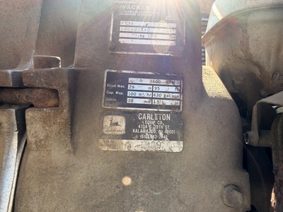 Used WACKER PT3A TRASH PUMP WITH HOSE Centrifugal Pumps Michigan US | Miedema Asset Management Group #1410994