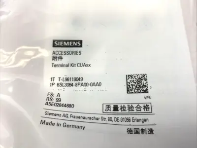 USED SIEMENS SINAMICS CUA31 CONTROL UNIT ADAPTER 24VDC