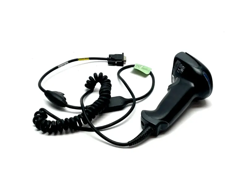 Used KEYENCE REV. F HANDHELD CODE READER, STANDARD, W/ HR-1C3RC COMM. CABLE Cable & Wire | Maverick Industrial Sales #1099655