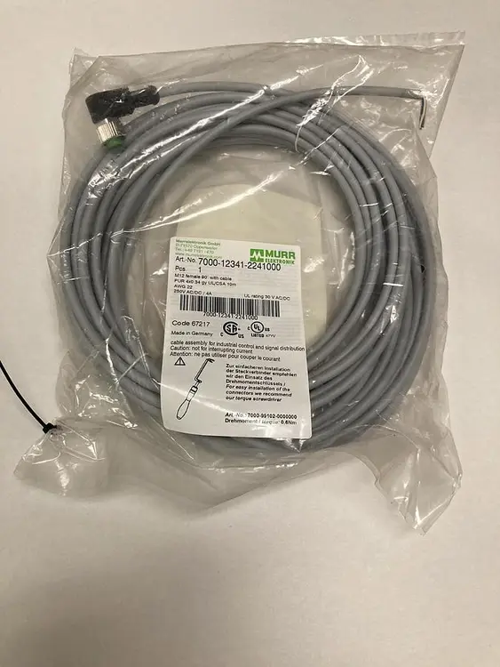 New | in-Stock MURR 7000-12341-2241000 Miscellaneous Equipment (Electrical & Power) | Surplus Asset Holdings #1189720