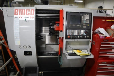 Used EMCO MAXXTURN 45 5-Axis or More CNC Lathes Minnesota US | Machinesused.com #1743690