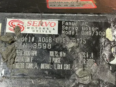 Used FANUC A06B0163B175 Servo Motors Ohio US | HGR 24 #1300959