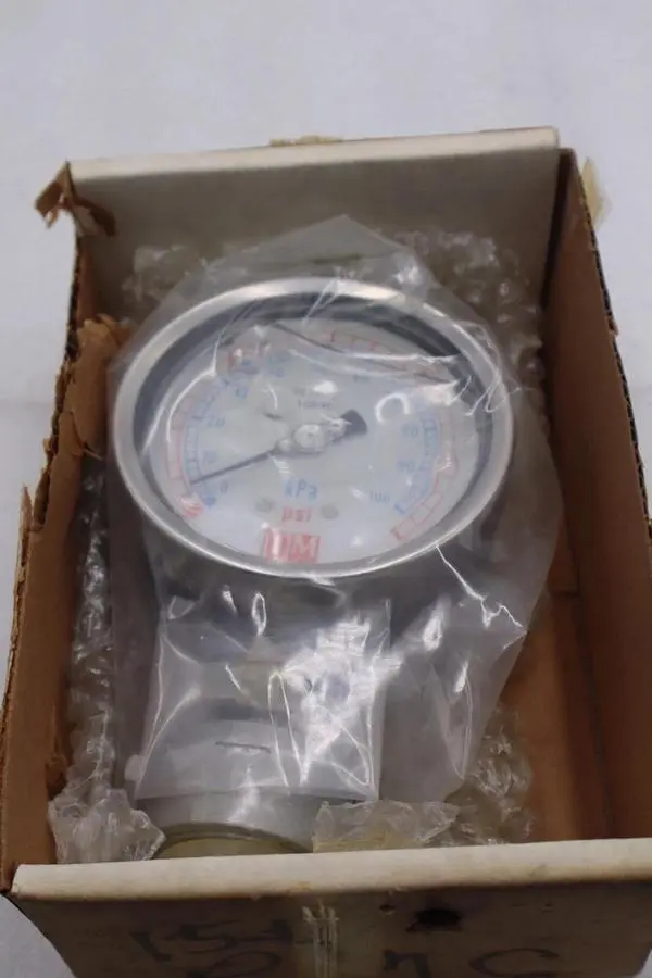 PMC 60 PSI PRESSURE GAUGE HC.003 DOW 200 8742 #K-237A