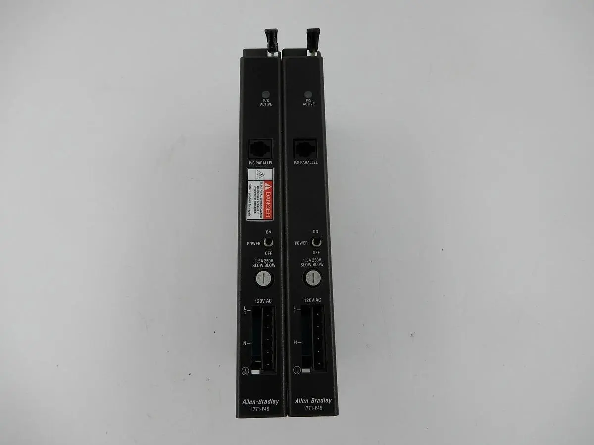 ALLEN BRADLEY 1771-P4S SERIES B 120V AC POWER SUPPLY MODULE LOT OF 2 STOCK 687