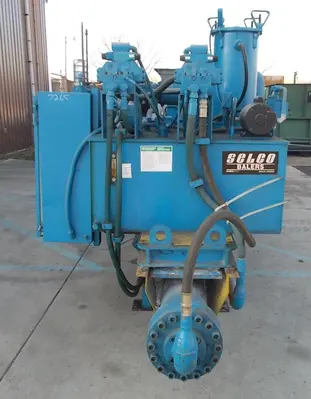 (2) Can Densifiers Harris-Selco Automatic Horizontal Densifier