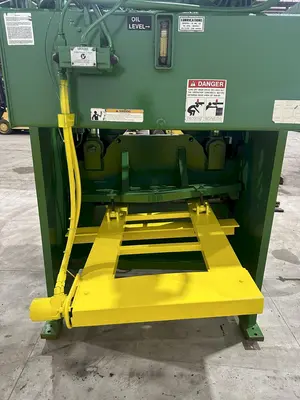 4' X 1/2" BETENBENDER MODEL #4-500 HYDRAULIC SQUARING SHEAR: STOCK #11792
