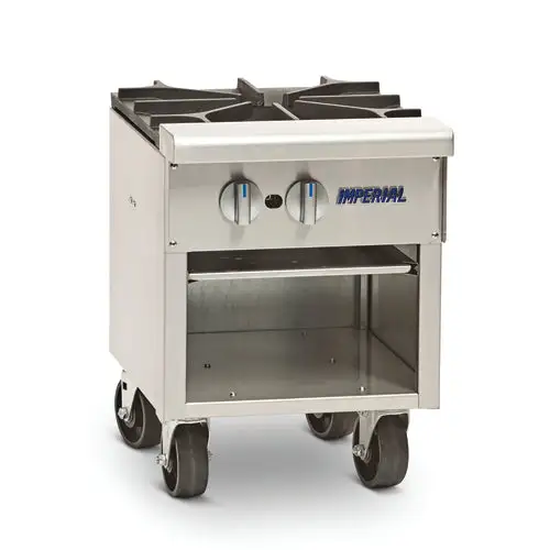 Imperial ISPA-18-2 18"  Natural Gas 2 Burner Stock Pot Range