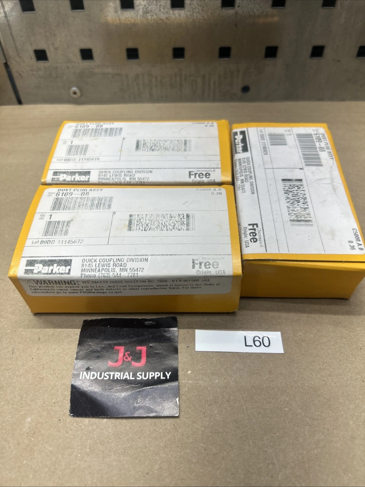 NEW Parker Hannifin 6109-08