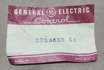NEW GE 275A658G1
