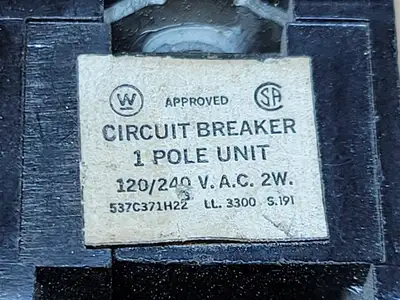 USED WESTINGHOUSE BA1015