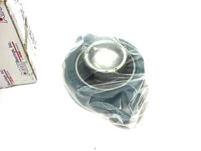 New | in-Stock AMI Bearings Set Screw Locking Two Bolt Flange Bearing Unit Bearings Michigan US | Maverick Industrial Sales #1401883