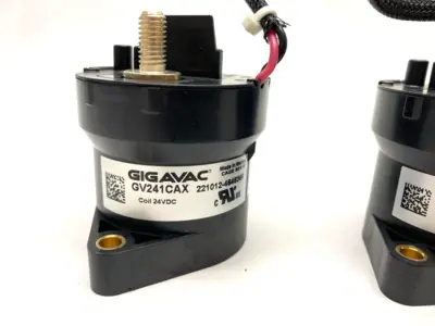GV241CAX | Gigavac  Contactor 24VDC Coil LOT OF 2 - For parts or not working