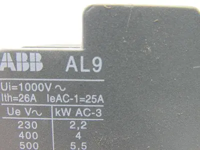 ABB AL9-30-01 24VDC Contactor 690V AC