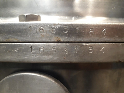 Westfalia CNA 215-01-076 bacteria separator, 316SS.