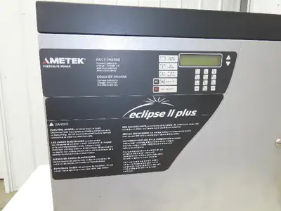 Ametek 1200EC3F Eclipse II Plus Forklift Battery Charger 12/24/36V 1200Ah 480V