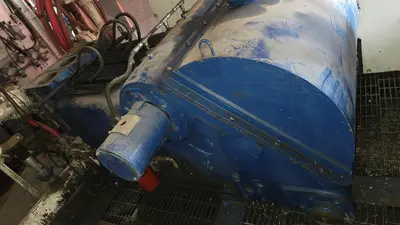 USED GARDNER DENVER PAH 4 1/2 X 8 TRIPLEX MUD PUMP