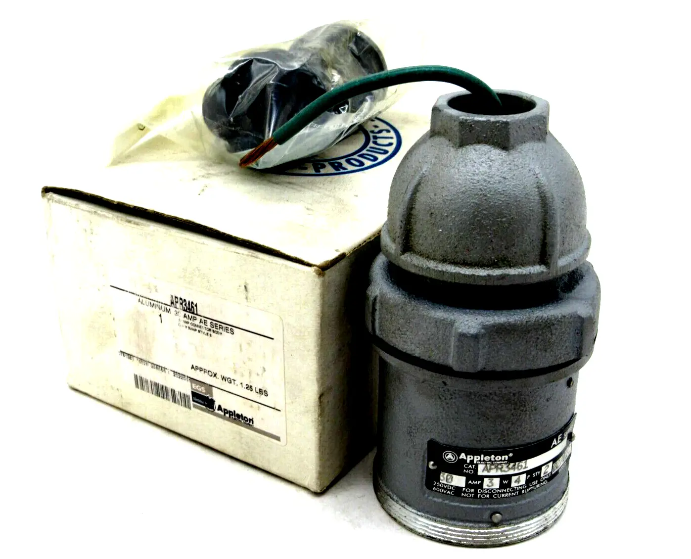 NEW APPLETON APR3461 CONNECTOR BODY AE SERIES