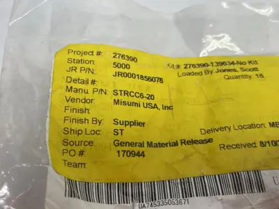 New | in-Stock MiSUMi Hex Head Stopper Bolts, Fine/Coarse Thread, 6mm Dia. 16-PACK Bolts Michigan US | Maverick Industrial Sales #1456743