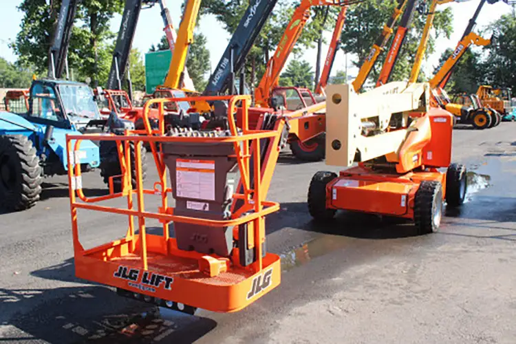 Used 2021 JLG E450AJ Crawler Boom Lifts New York US | United Lift #1446680