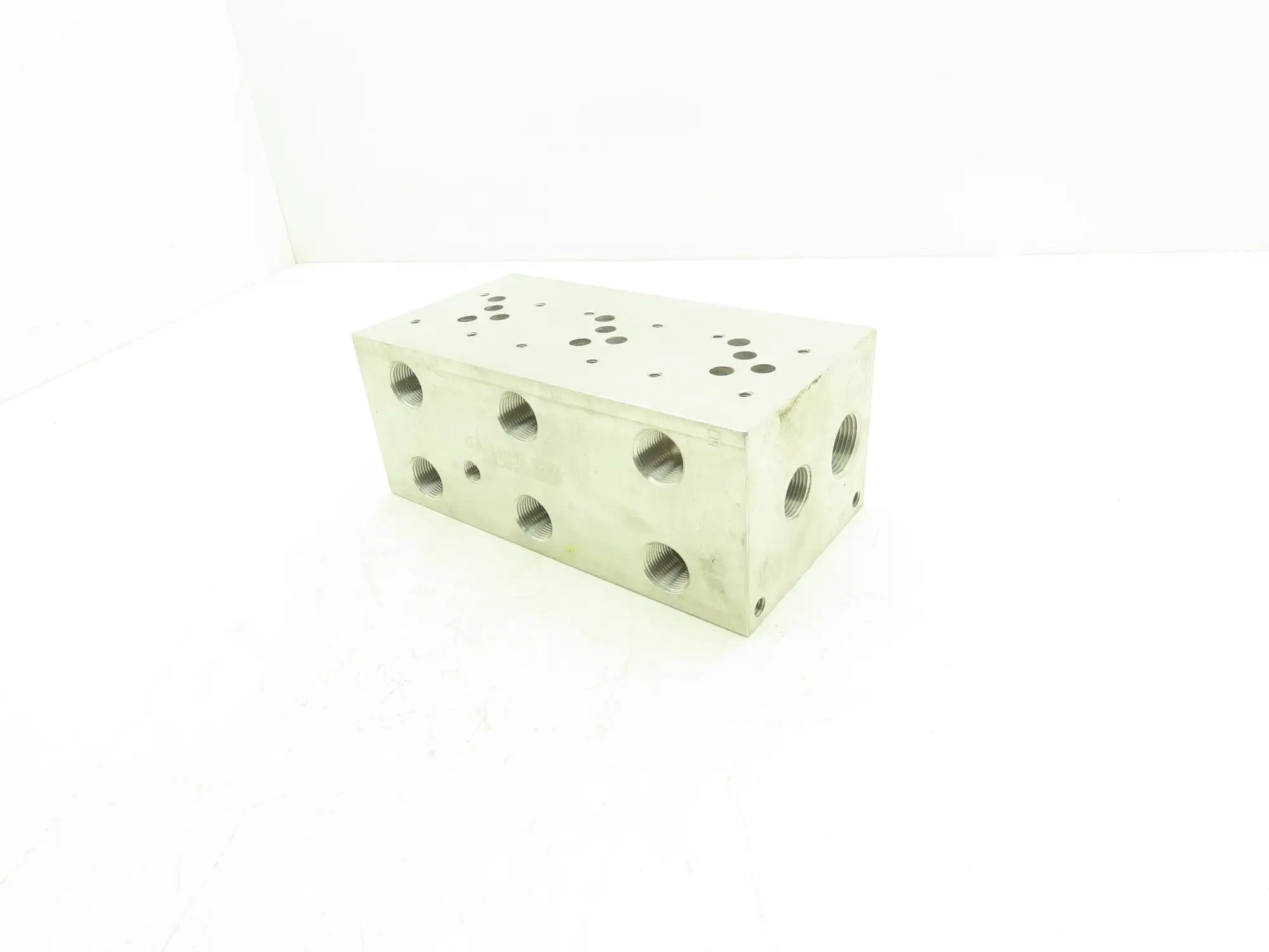 Daman AD05HP033P 3-Station Aluminum Hydraulic Manifold Valve Block NPT Ports