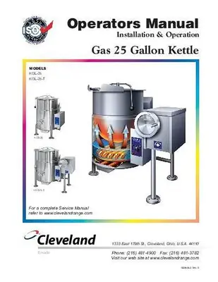 NEW 2021 CLEVELAND RANGE KGL25T