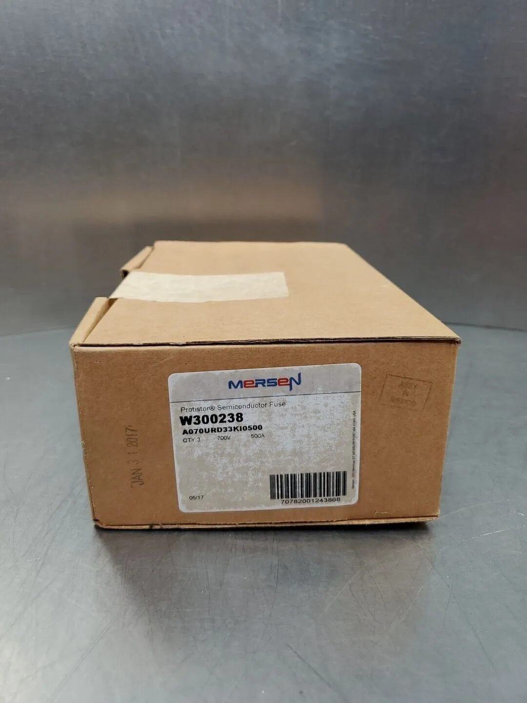 Used Mersen W300238 (A070URD33KI500) Fuses | Palmetto Automation #1154968