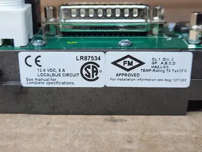USED FISHER-ROSEMOUNT 12P3368X012