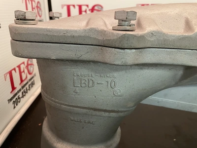 Crouse-Hinds LBD10900SA Type LBD Mogul Conduit Body