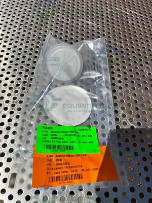 USED BOX OF 12 - SARTORIUS STEDIM 17805 MIDISART 2000 VENTING FILTER PTFE, PP HOUSING
