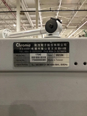 Used 2021 CHROMA 17040 Battery Chargers Michigan US | iGAM Industrial Marketplace #1403937