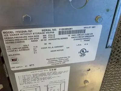 USED MANITOWOC IY0324A161