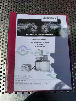 USED JULABO HT30 HIGH TEMPERATURE CIRCULATOR FORTE HT  +70 TO +400 °C W/ VACUUM PUMP
