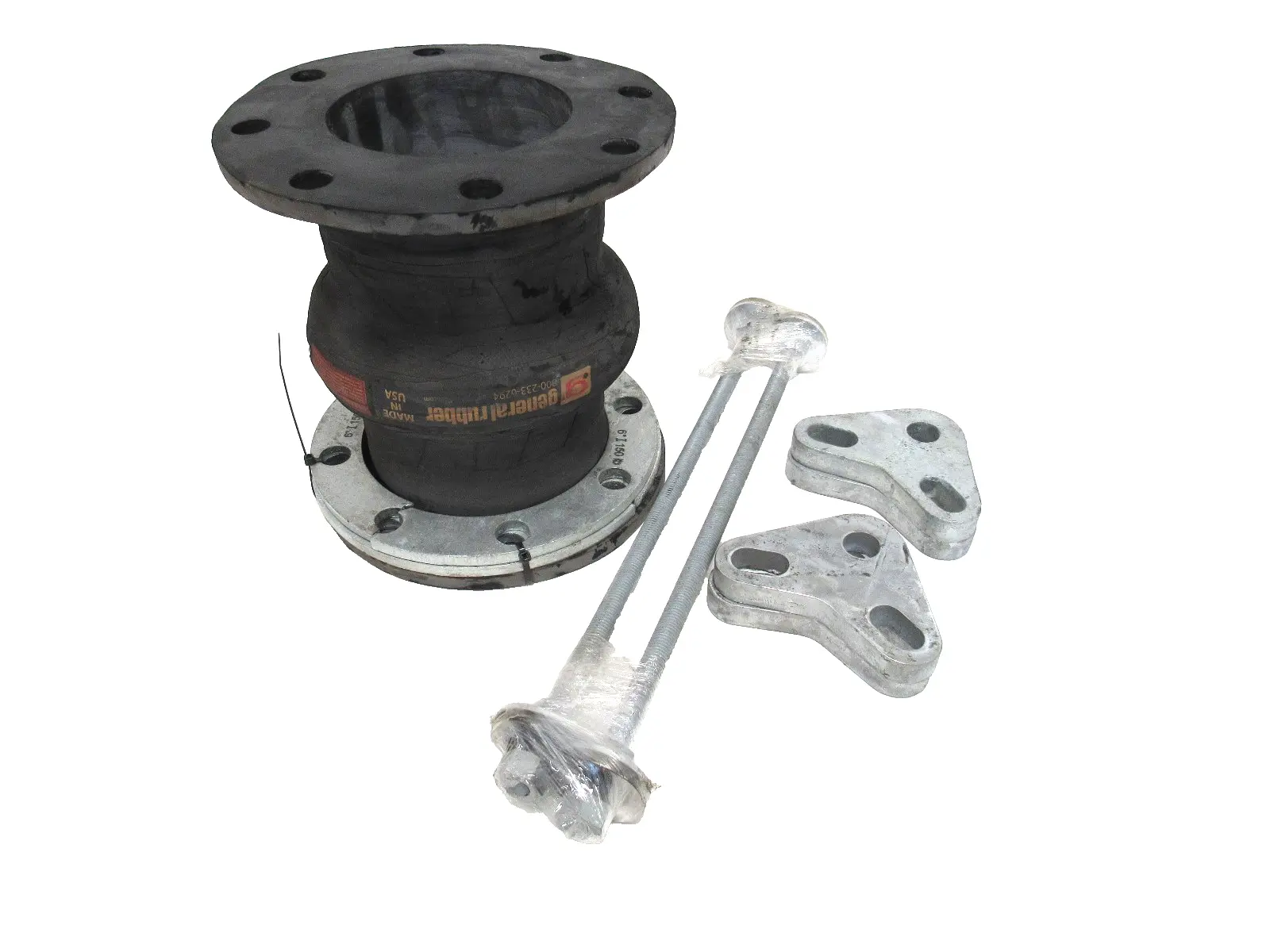 NEW GENERAL RUBBER 1101-0060-114-0EE EXPANSION JOINT 6"I.D" x 11.5"H 1101006011