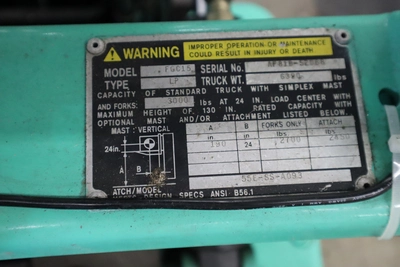 Used MITSUBISHI FGC15 Liquid Propane Forklifts Minnesota US | Machinesused.com #1396189