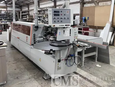 USED 2018 HOLZ-HER STREAMER 1057XL EDGEBANDER WITH DOUCET RETURN
